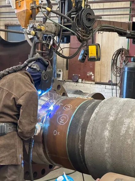 Comprehensive Third-Party Welding Inspection: NEP & NZT Project (Flange Welds W65-W70)